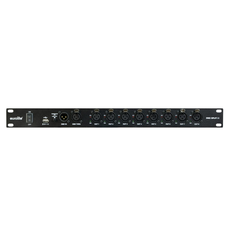 EUROLITE DMX Split 8X Splitter 3pin