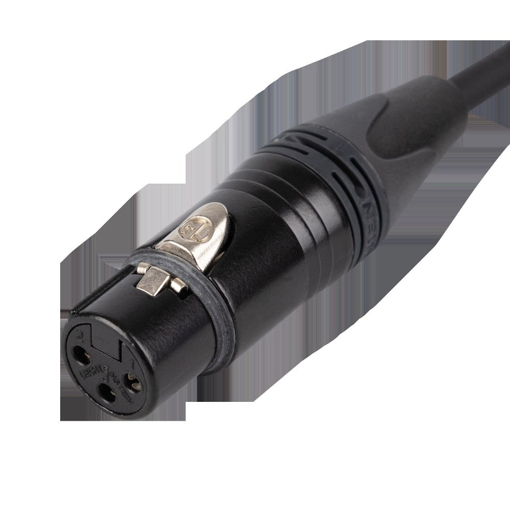 DAP FLN01 - Mic/Line Cable XLR M/F 3P Neutrik NC3-BAG Series 10 m - silver plated