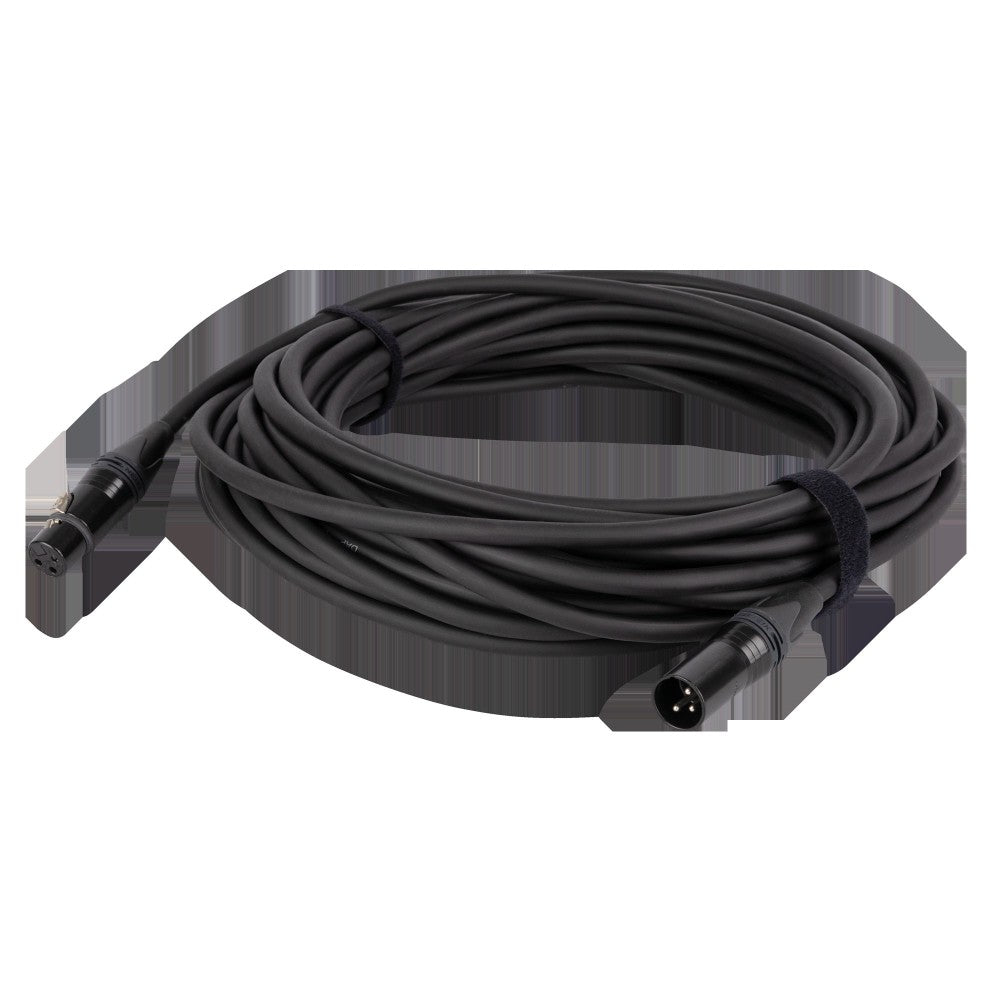 DAP FLN01 - Mic/Line Cable XLR M/F 3P Neutrik NC3-BAG Series 20 m - placcato argento