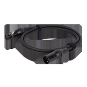 DAP FLN01 - Mic/Line Cable XLR M/F 3P Neutrik NC3-BAG Series 0,75 m - placcato argento