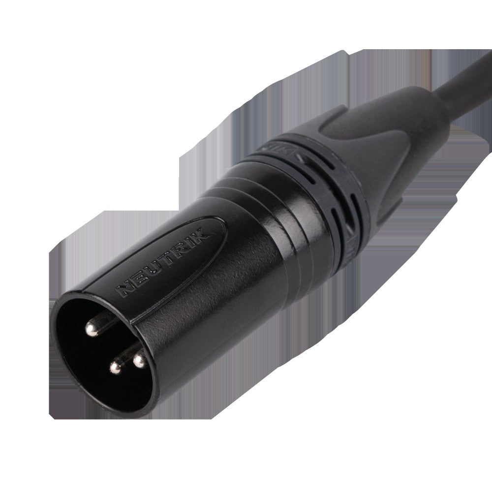 DAP FLN01 - Mic/Line Cable XLR M/F 3P Neutrik NC3-BAG Series 0.75 m - silver plated
