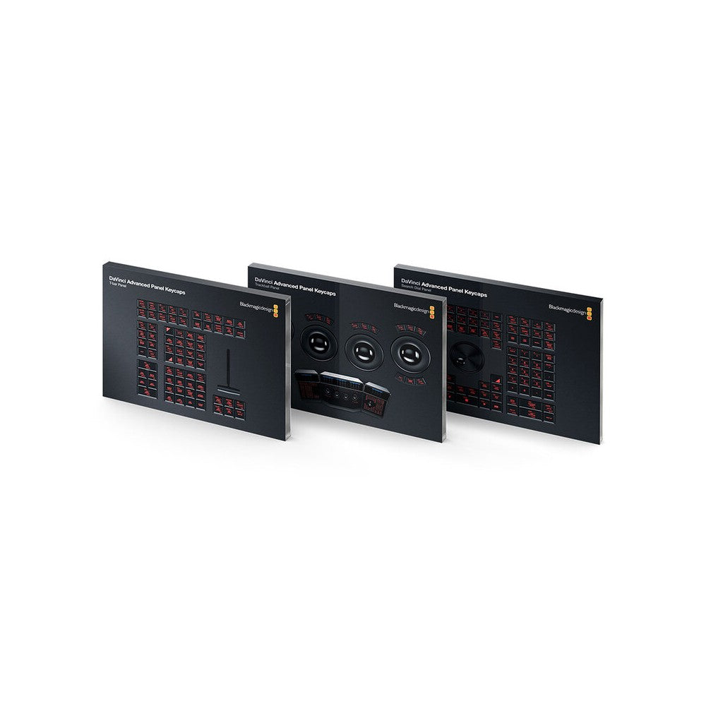 Blackmagic Design Replacement keycap set designed for Blackmagic Design’s professional DaVinci Resolve control panels, includes