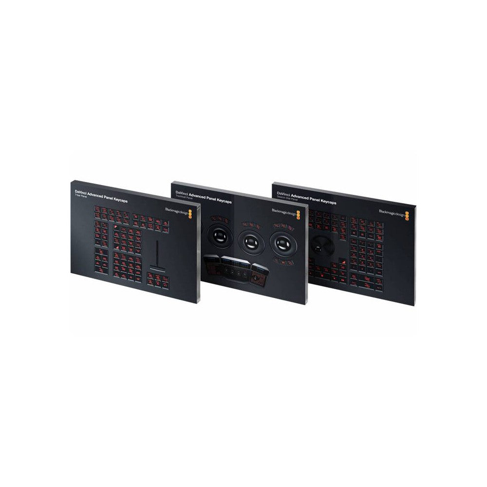 Blackmagic Design Replacement keycaps for the DaVinci Resolve Advanced Panels for Resolve version 17