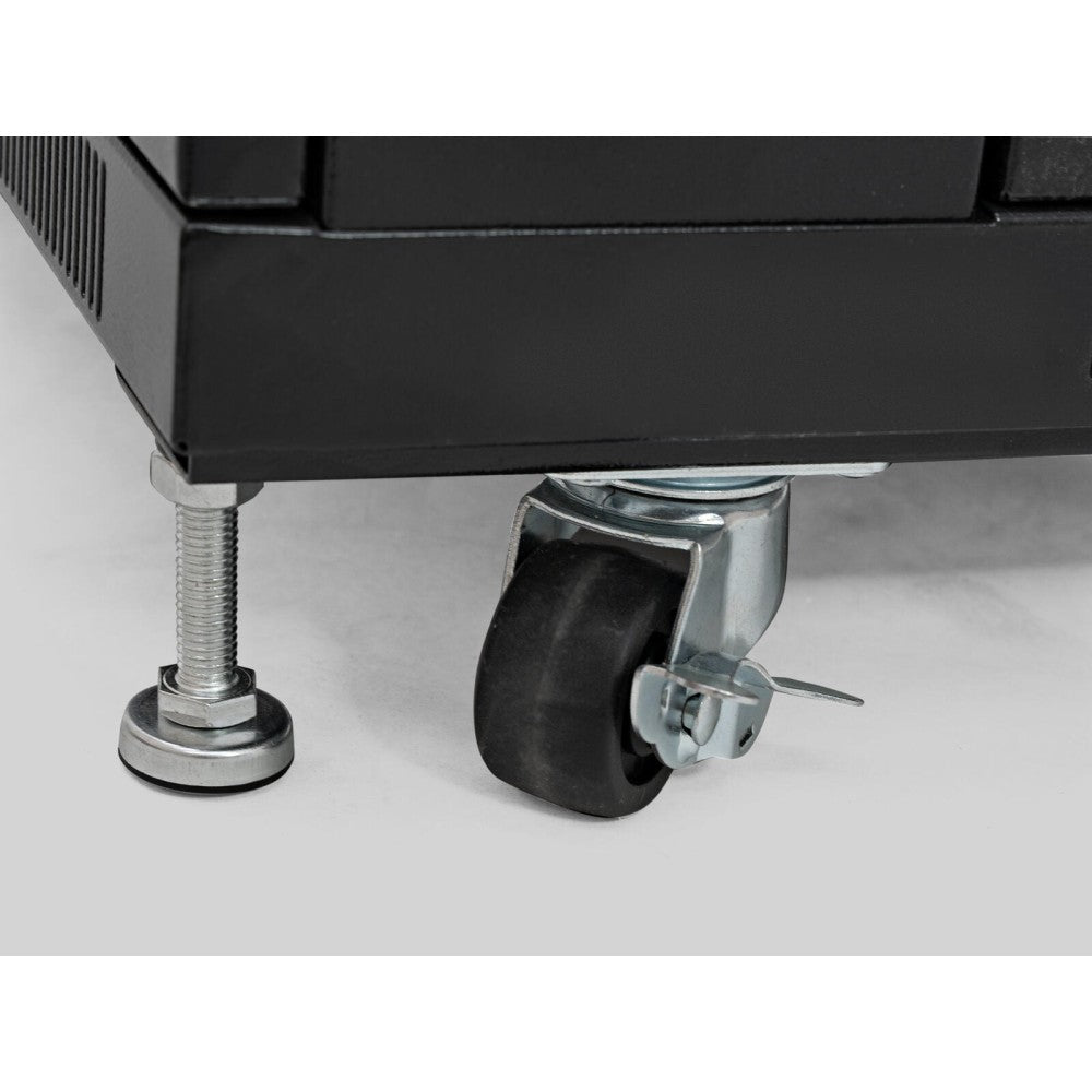 ROADINGER SSC-24 Armario de acero con puerta de cristal 24U
