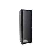 ROADINGER SSC-28 Steel Cabinet with Glass Door 28U