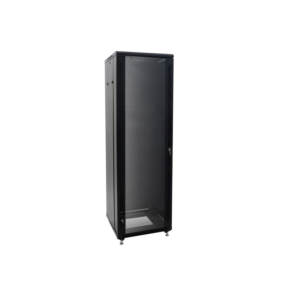 ROADINGER SSC-32 Steel Cabinet with Glass Door 32U