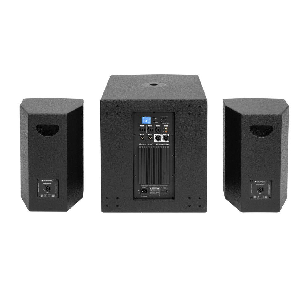 OMNITRONIC MAXX-1810NG 2.1 Sistema Attivo