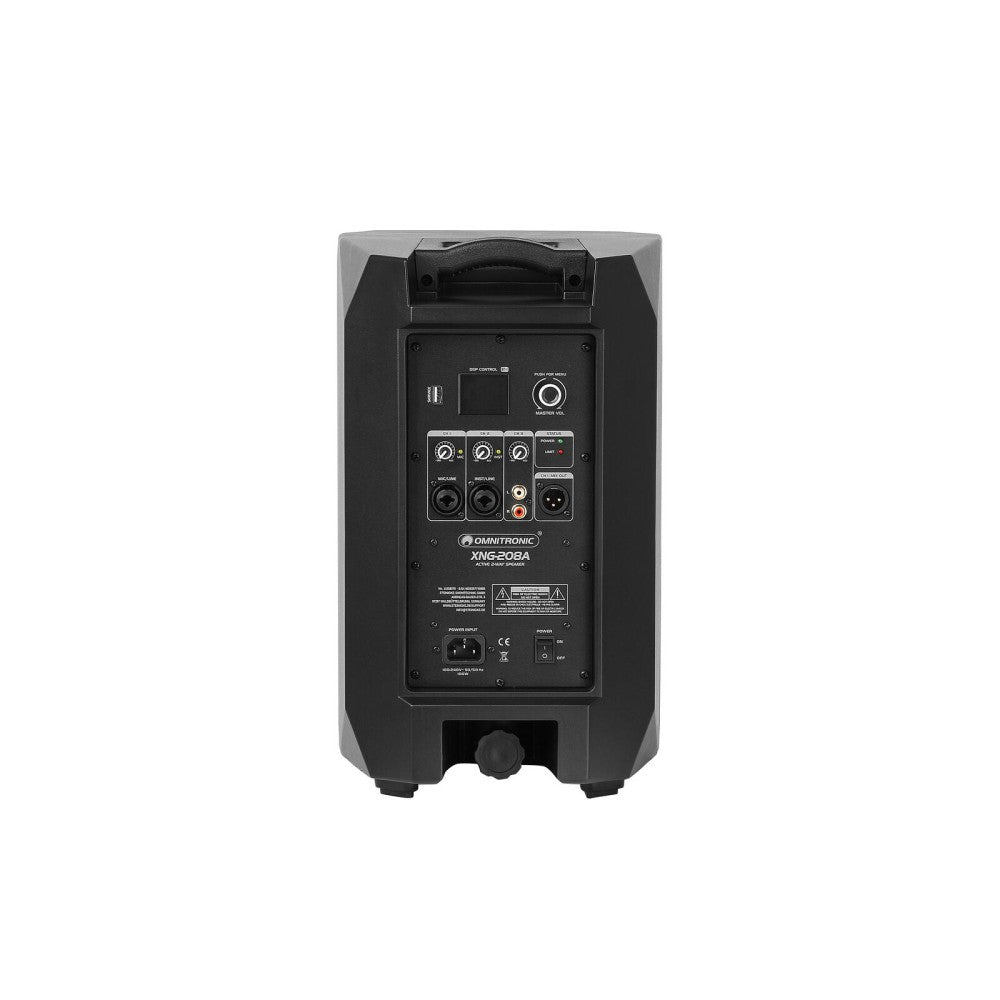 OMNITRONIC XNG-208A 2-way Speaker, attivo, DSP