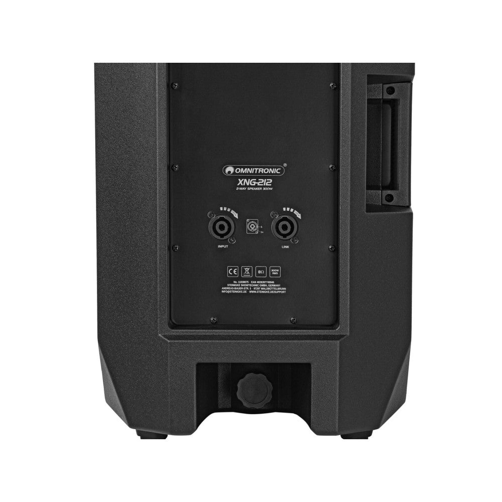 Altavoz de 2 vías OMNITRONIC XNG-212 de 12"