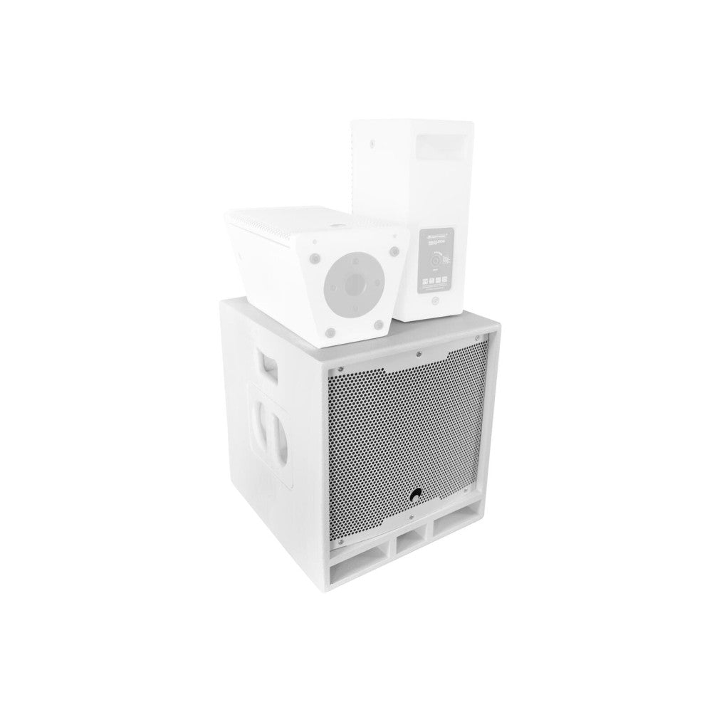 OMNITRONIC MAXX-1206DSP 2.1 Subwoofer attivo 12" bianco