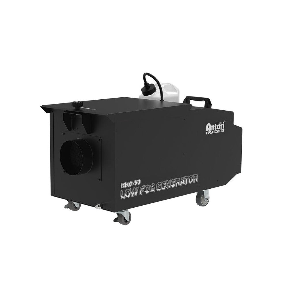 Antari 1100 W low fog generator, ultrasonic technology to produce ground-hugging fog without dry ice or CO2, 2.5 L tank, 16 mL/m