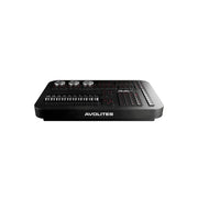 Avolites Powerful lighting console featuring 10 playback faders, 76 backlit Cherry MX keys, support for 8 DMX universes (4096 ch