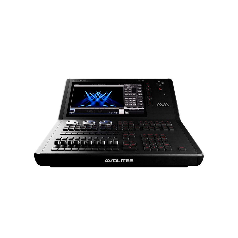 Avolites Compact stand-alone lighting console with 24 native DMX universes powered by Titan software, 12.1" multi-touch display,