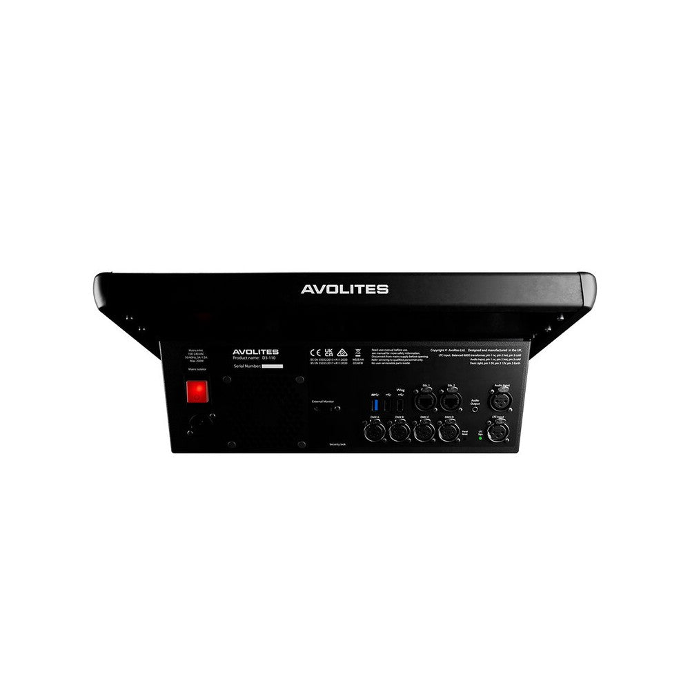 Avolites Compact stand-alone lighting console with 24 native DMX universes powered by Titan software, 12.1" multi-touch display,