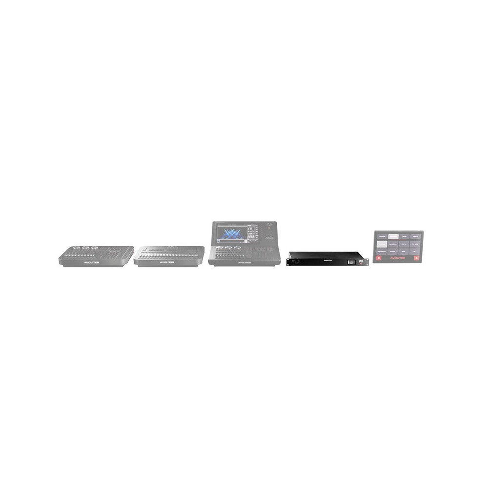 Avolites 1U rack-mounted processor that runs Titan as a standalone controller