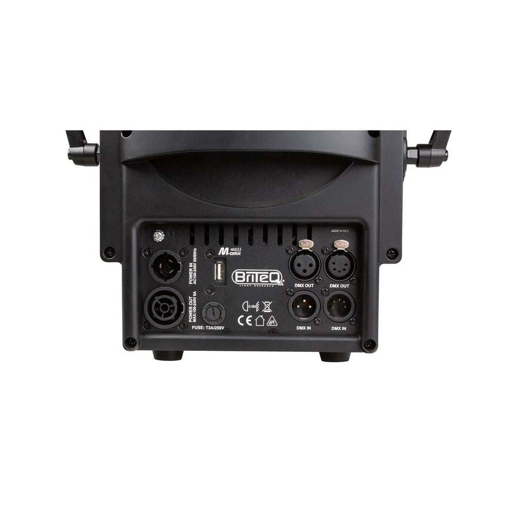 Briteq LED Theater Spot 150 W motorized zoom, 3200 K Hi-CRI, 12.5° to 56.2° motorized zoom