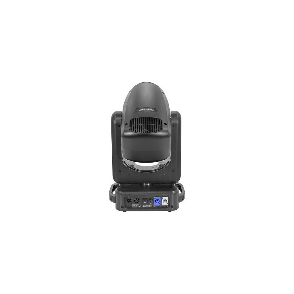 Evolite 350 W hybrid head Beam / Spot / Wash, motorized zoom, fixed / rotating gobos, 3-facet prism, set of 2 + flight case