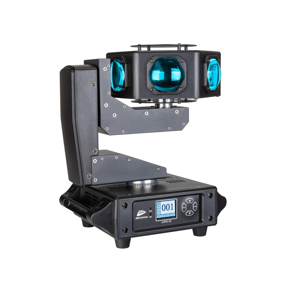 JB Systems DMX controlled 6 x 40 W RGBW UFO-effect, room-filling light effect, built-in programs