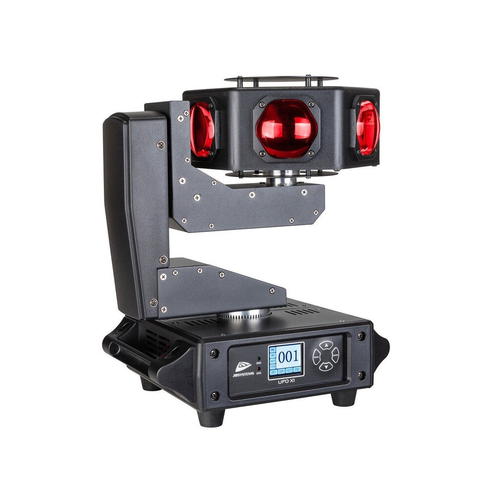 JB Systems efecto ovni de 6 x 40 W RGBW controlado por DMX, efecto de luz que llena la sala, programas incorporados