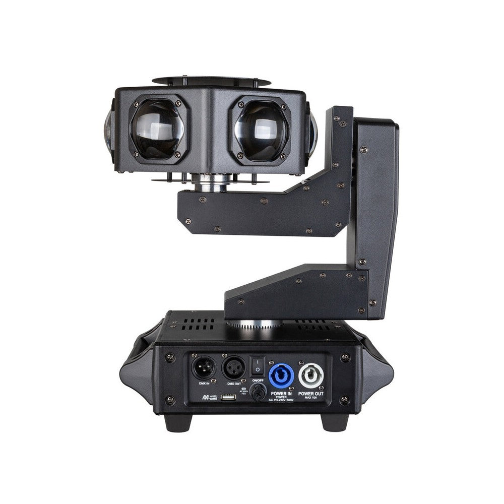 JB Systems efecto ovni de 6 x 40 W RGBW controlado por DMX, efecto de luz que llena la sala, programas incorporados