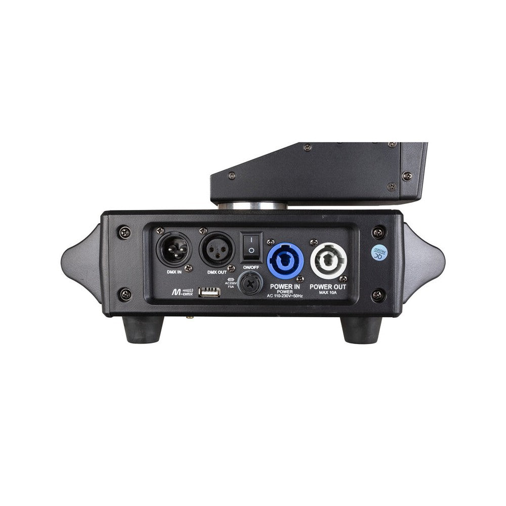 JB Systems Compact 4-in-1 light effect, 3  x 50 mW RGB lasers, 3 x 10 W orange strobes, 28 x 3 W RGBW LEDs and 108 x RGB 3-in-1