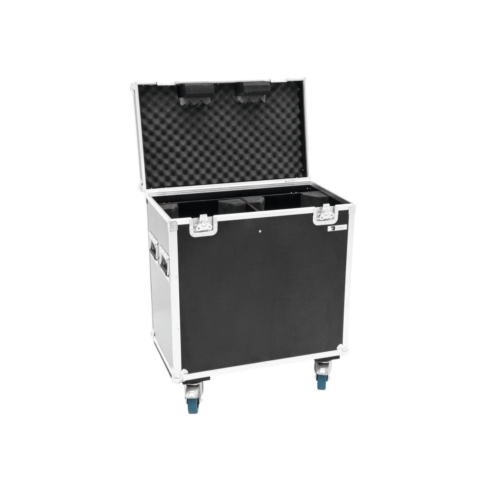 ROADINGER Flightcase para 2 Recortes Eutolite Serie PFE