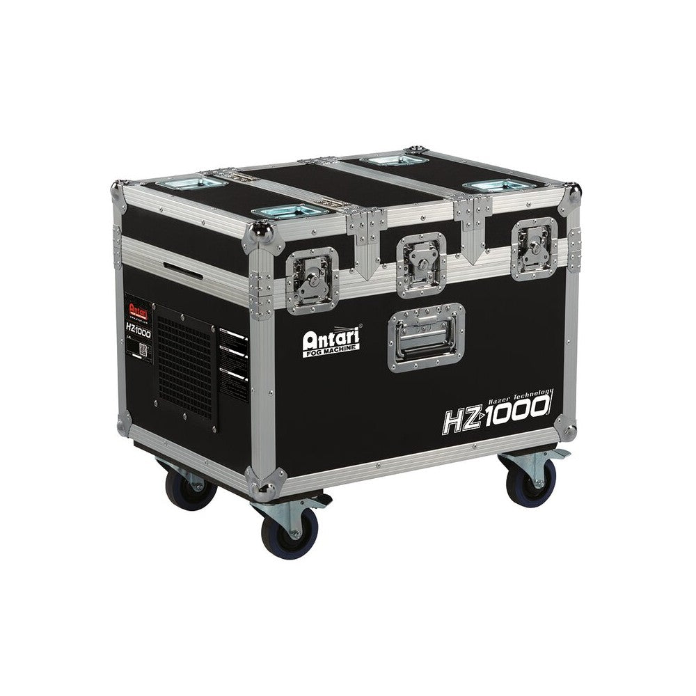 Antari 1150 W high output dual compressor Hazer, water or oil based compatible fluids, TFT color touch screen, 3-pin &amp; 5-pin