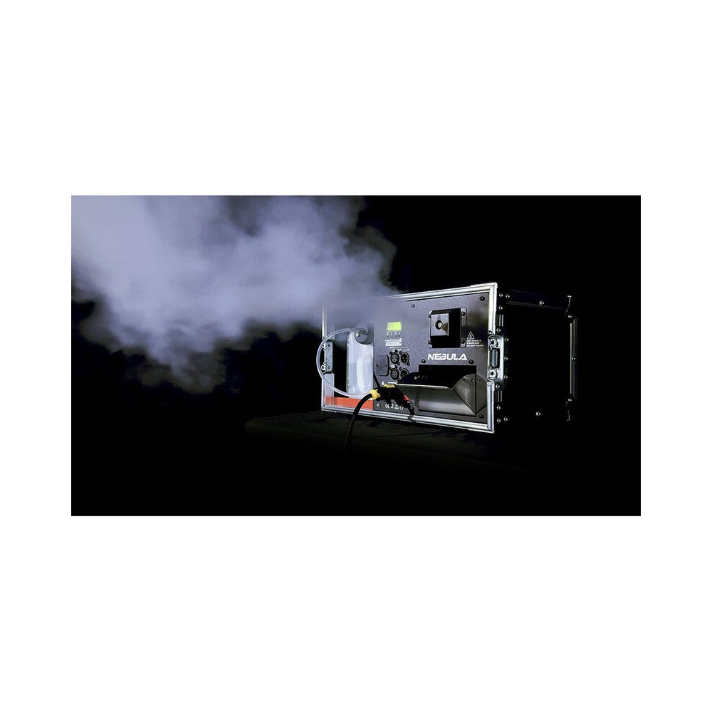 Antari 1300 W universal voltage fazer, 5 L fluid tank capacity, 3-pin and 5-pin DMX, compact & stackable flight case