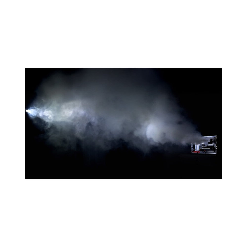 Antari 1300 W universal voltage fazer, 5 L fluid tank capacity, 3-pin and 5-pin DMX, compact & stackable flight case