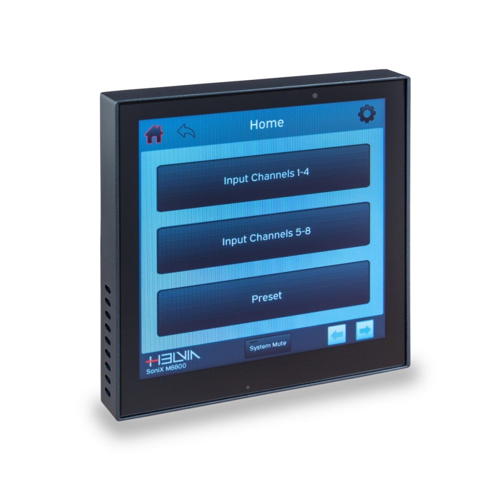 CONTR. MURALE SONIX MWP BK TOUCH SCREEN 4" X MATRICE SONIX M8800 NERO