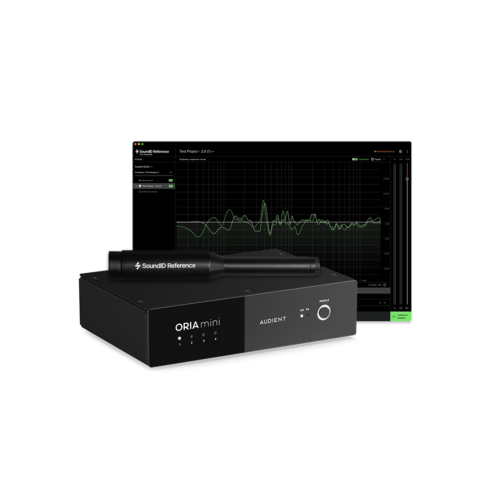 Audient Oria Mini + Microfono Sonarworks SoundID Reference (Software non incluso)