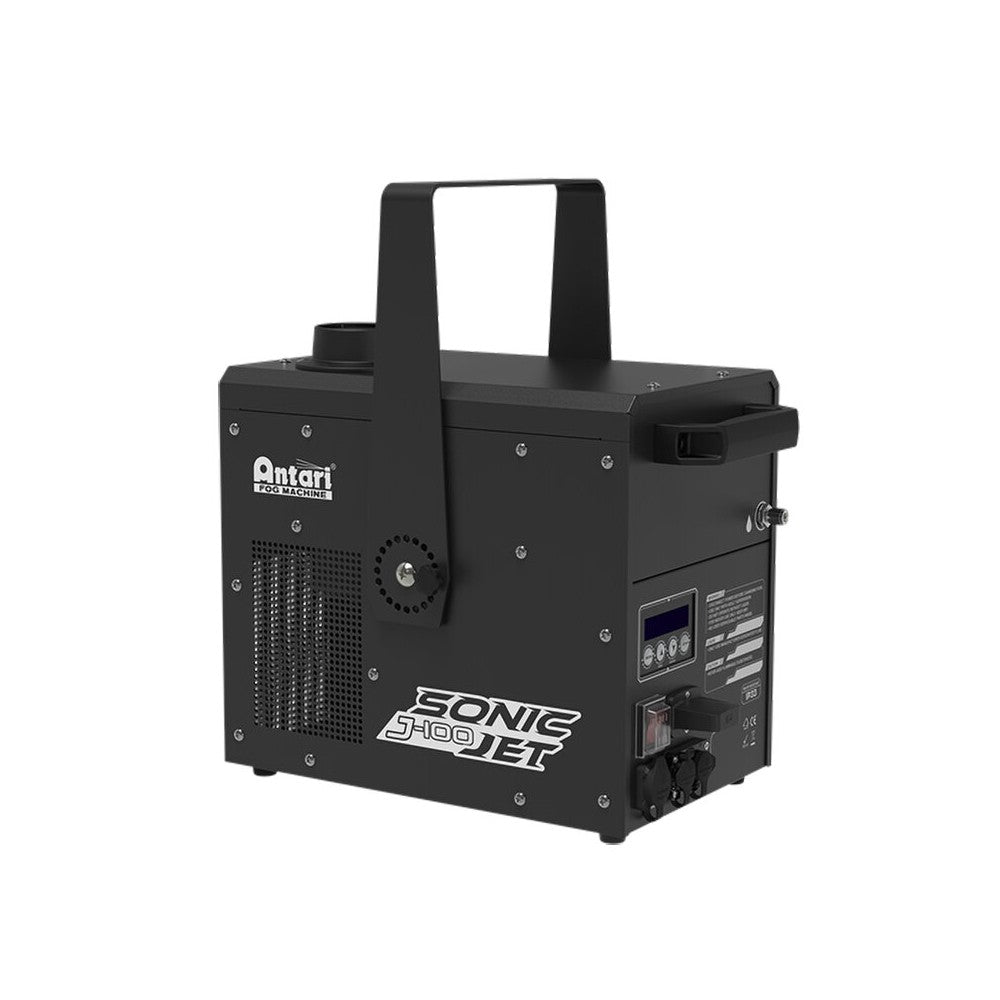 Antari 2700 W compact jet fog machine with IP-53 turbo fan,  250?mL/min output, 4L FLK tank, DMX/W-DMX control