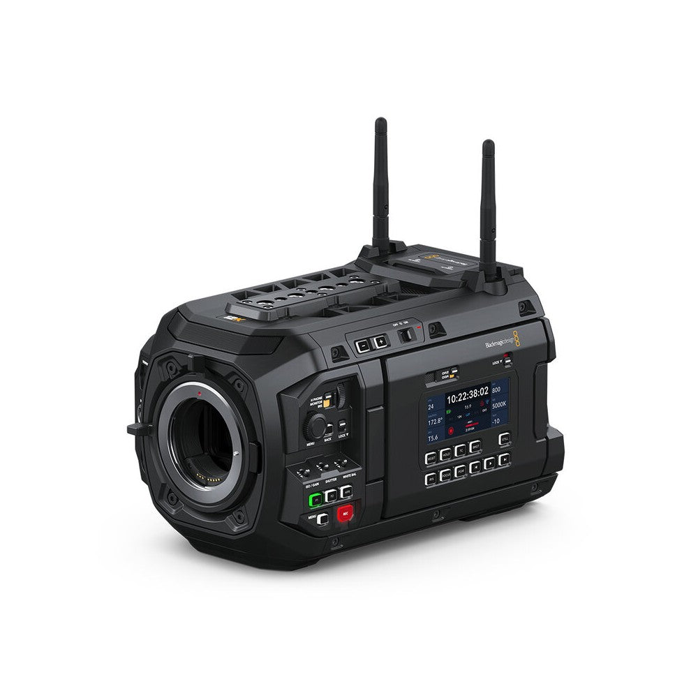 Blackmagic Design Full-frame digital cinema camera, 36 x 24 mm RGBW full frame sensor, 12K resolution (12,288 x 8040), 16 stops