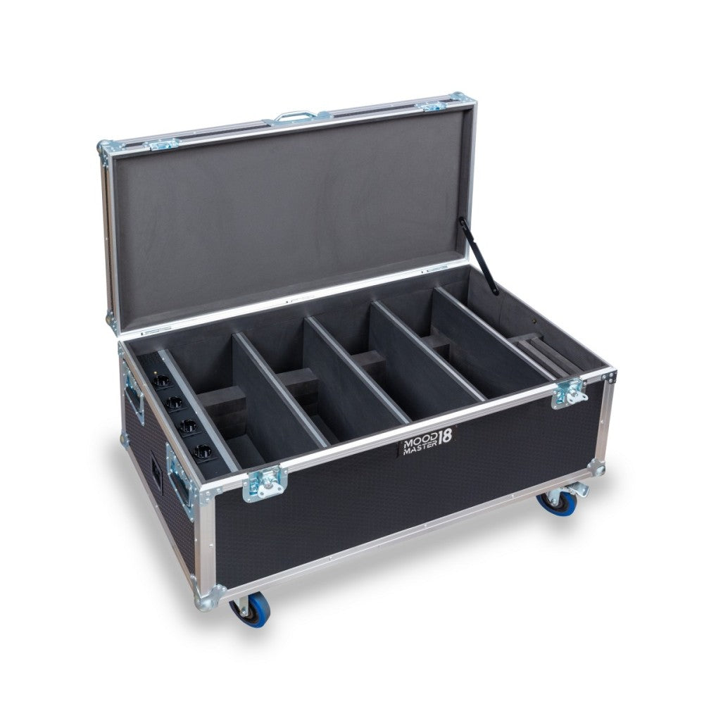 CENTOLIGHT FLIGHT CASE PER 4 MOODMASTER 18 MOMST18-CASE