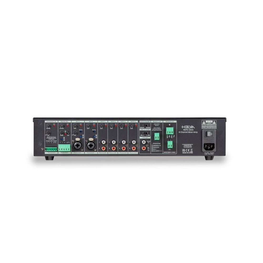 HELVIA REPO-350A Mixer Amplificatore multiuso a zona singola da 350W