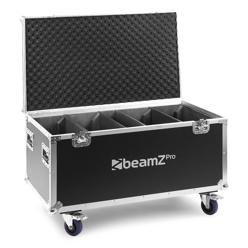 Beamz Pro FLC5404 flightcase para 4 unidades StarC.540