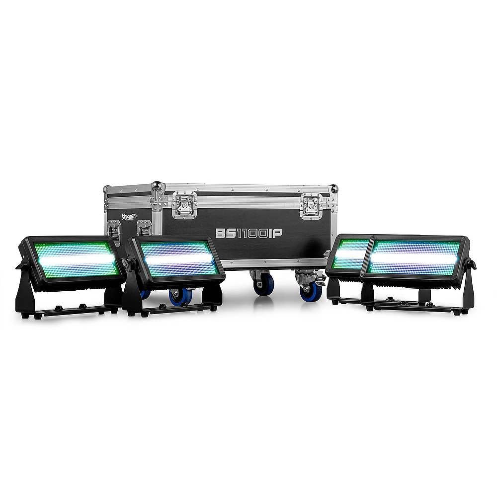 Beamz Pro FLCBS04 Flightcase for BS1100IP 4 pcs