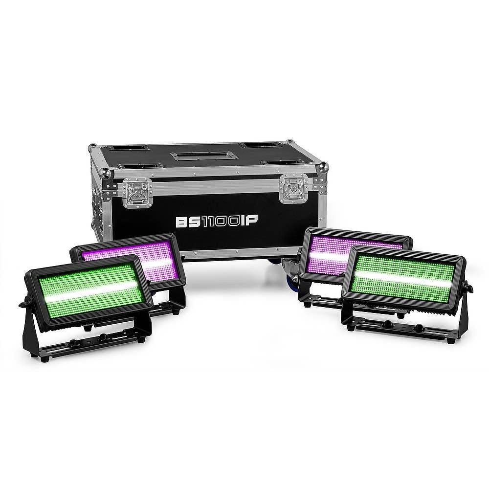 Beamz Pro FLCBS04 Flightcase for BS1100IP 4 pcs