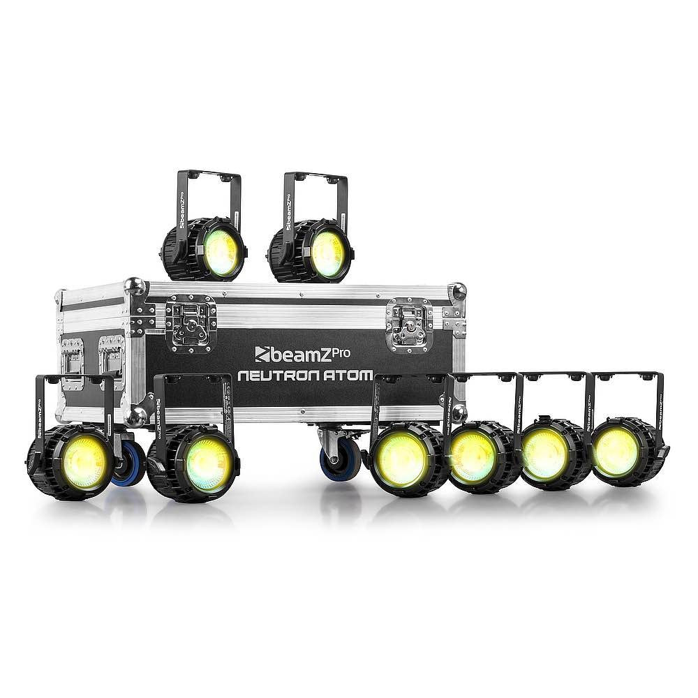Beamz Pro FL-ATOM Flightc.for 8xNeutron-ATOM