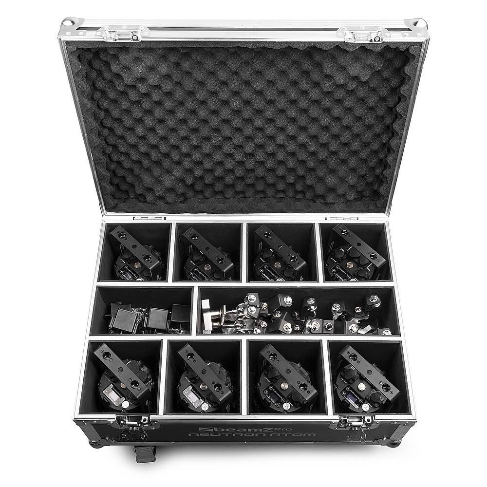 Beamz Pro FL-ATOM Flightc.for 8xNeutron-ATOM