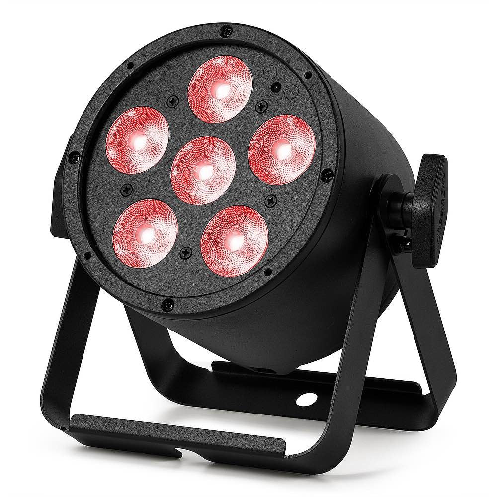 Beamz Pro BAC324  ProPar Alu6x10W RGBWA-UV IR