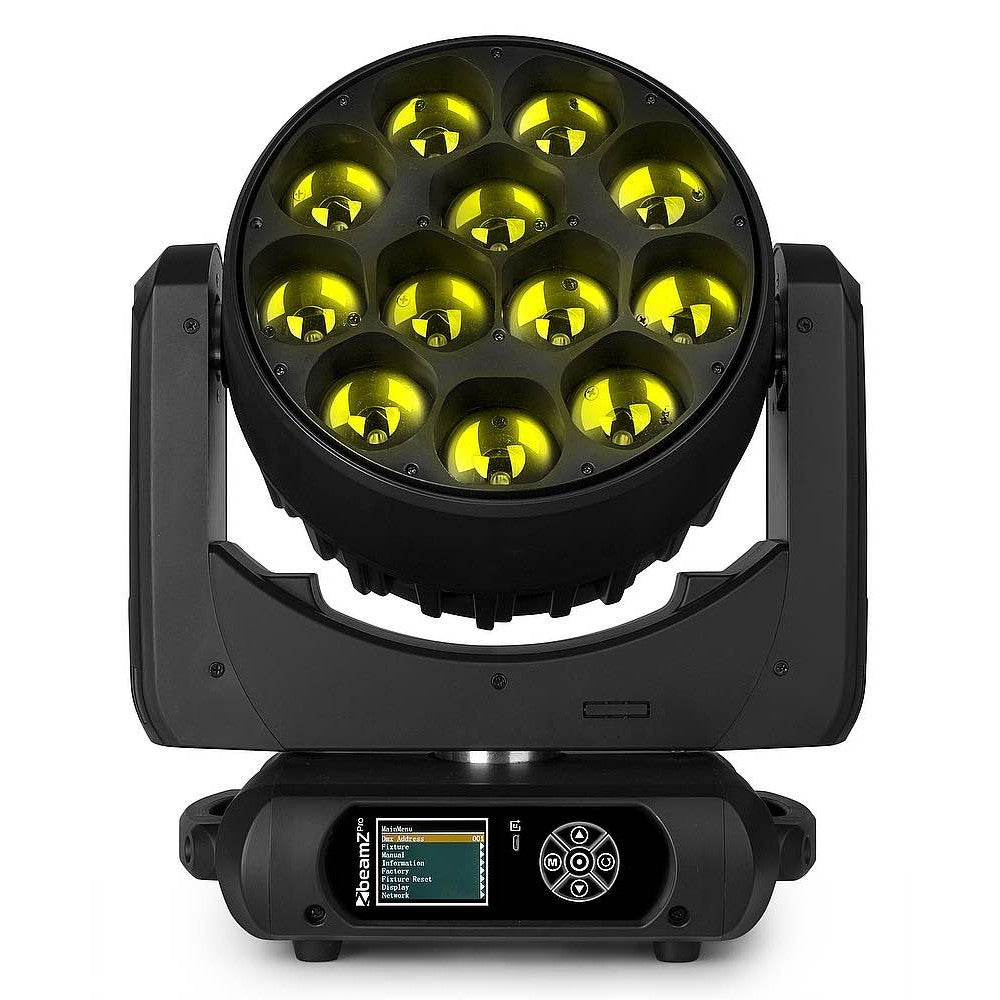 Beamz Pro MHL1240 Moving Head Zoom 12x40W