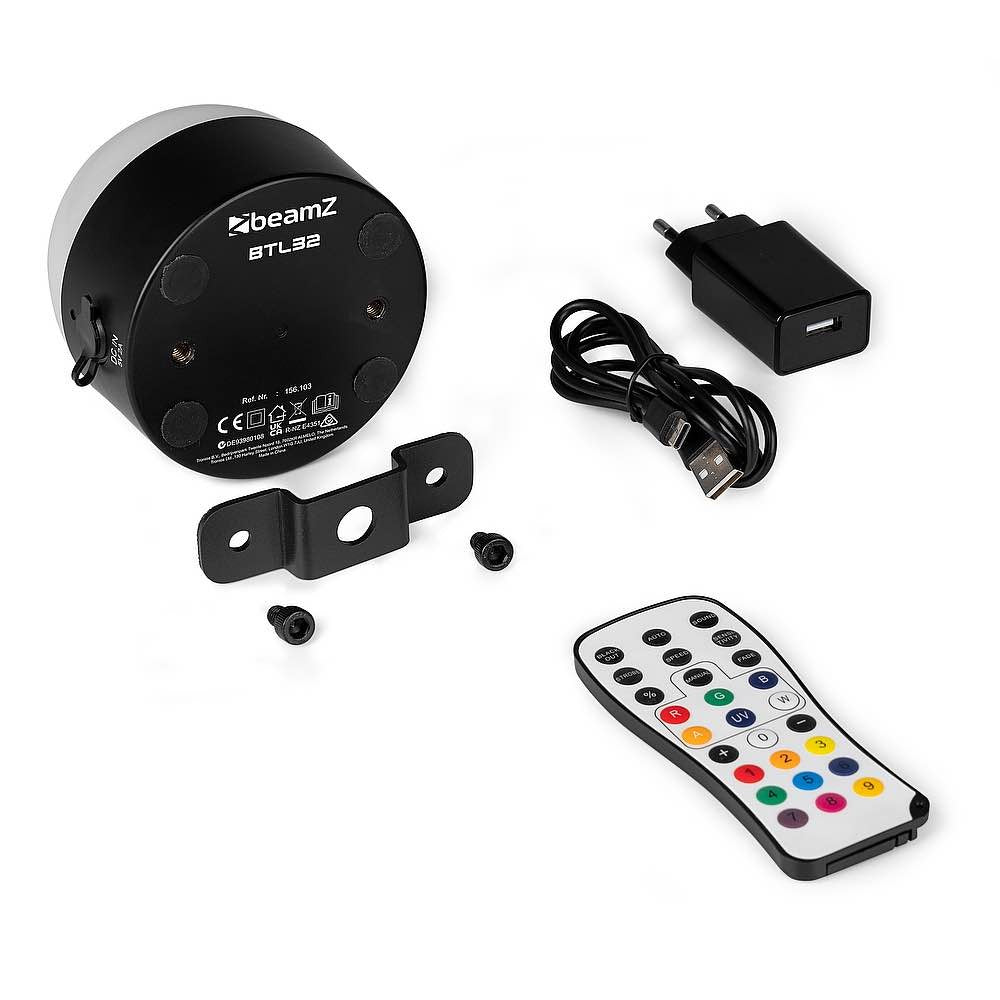 Beamz BTL32 Table BallLight battery 3*2W 4-in-1 IRC