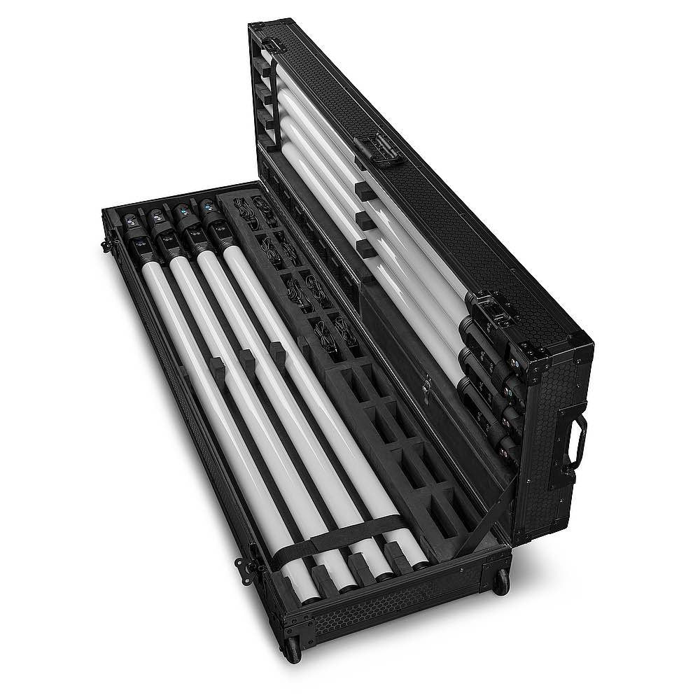 Beamz Zelos Tube 8-Piece Set in Flight Case
