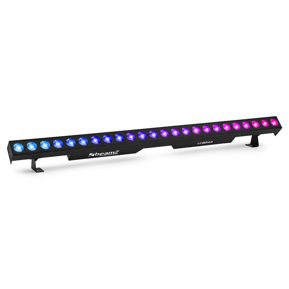 Beamz LCB244 LED BAR Alum.24x4W RGBW 4i1