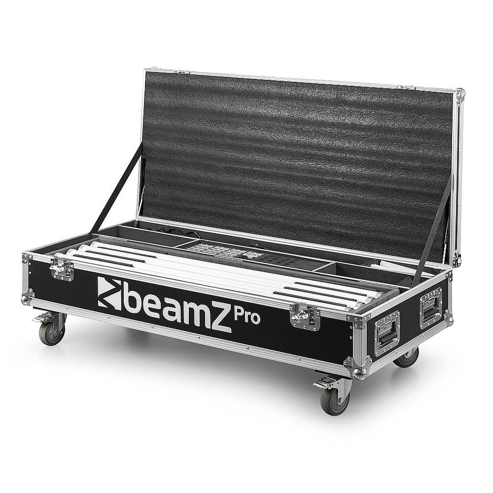 Beamz Zeus Tube 8-piece set in Flightcase