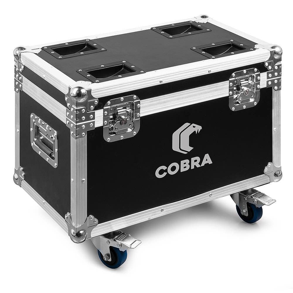 Beamz FC4COBRA flightcase 4 pcs COBRA