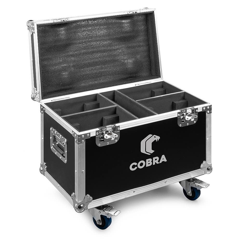 Beamz FC4COBRA flightcase 4 piezas COBRA
