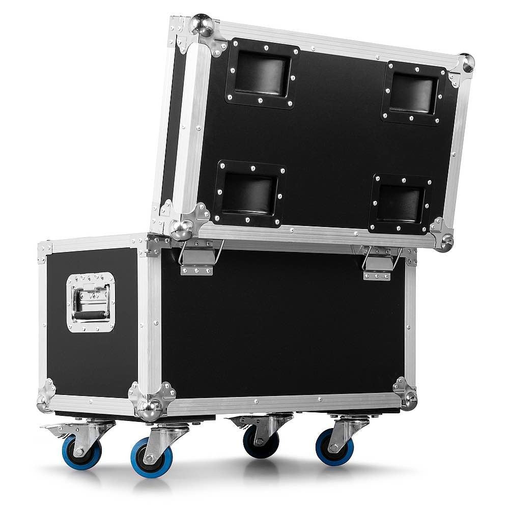 Beamz FC4COBRA flightcase 4 pcs COBRA