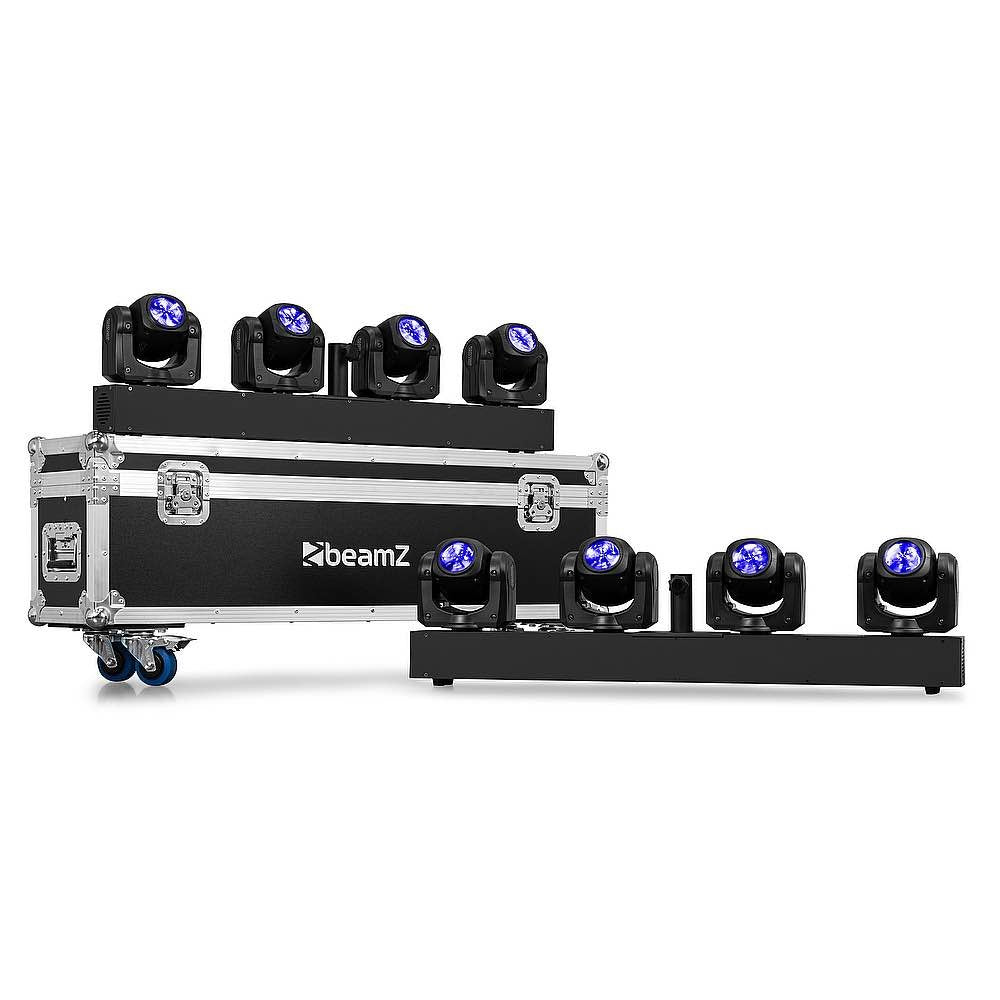 Beamz FCPQ Flightcase Panther Quatro 2 pcs